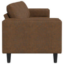 vidaXL Nappali Kanapé Barna 250 x 77 x 76 cm