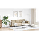 vidaXL Nappali Kanapé Világosszürke 250 x 77 x 76 cm