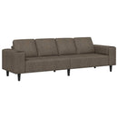 vidaXL Nappali Kanapé Sötétszürke 250 x 77 x 76 cm