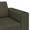 vidaXL Nappali Kanapé Katonai zöld 250 x 77 x 76 cm