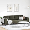 vidaXL Nappali Kanapé Katonai zöld 250 x 77 x 76 cm