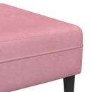 vidaXL Nappali Kanapé 3 pcs Rózsaszín 250 x 188 x 76 cm