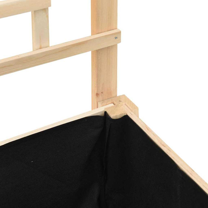 vidaXL Kerti cserép polcokkal Bézs 115 x 60.5 x 153 cm Tömör fenyőfa