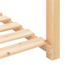 vidaXL Kerti cserép polcokkal Bézs 155 x 59 x 76.5 cm Tömör fenyőfa