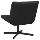 vidaXL Forgószék Fekete 63 x 75 x 76 cm szövet