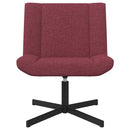 vidaXL Forgószék Bordó 63 x 75 x 76 cm szövet
