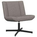 vidaXL Forgószék Tópszínű 63 x 75 x 76 cm szövet