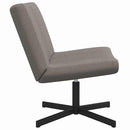 vidaXL Forgószék Tópszínű 63 x 75 x 76 cm szövet