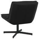 vidaXL Forgószék Fekete 63 x 75 x 76 cm Műbőr