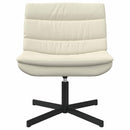 vidaXL Forgószék Krém 63 x 75 x 76 cm Műbőr