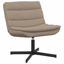 vidaXL Forgószék Cappuccino 63 x 75 x 76 cm Műbőr