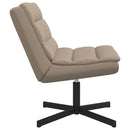 vidaXL Forgószék Cappuccino 63 x 75 x 76 cm Műbőr