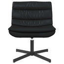 vidaXL Forgószék Fekete 63 x 75 x 76 cm Fényes PU