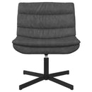 vidaXL Forgószék Fekete 63 x 75 x 76 cm Antik PU