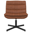 vidaXL Forgószék Barna 63 x 75 x 76 cm Antik PU