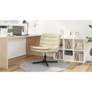 vidaXL Forgószék Krém 63 x 75 x 76 cm szövet