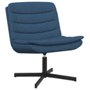 vidaXL Forgószék Kék 63 x 75 x 76 cm szövet