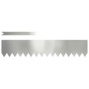 vidaXL Fűszegélyezés 50 pcs Ezüst 100 x 0.05 x 20 cm Horganyzott acél