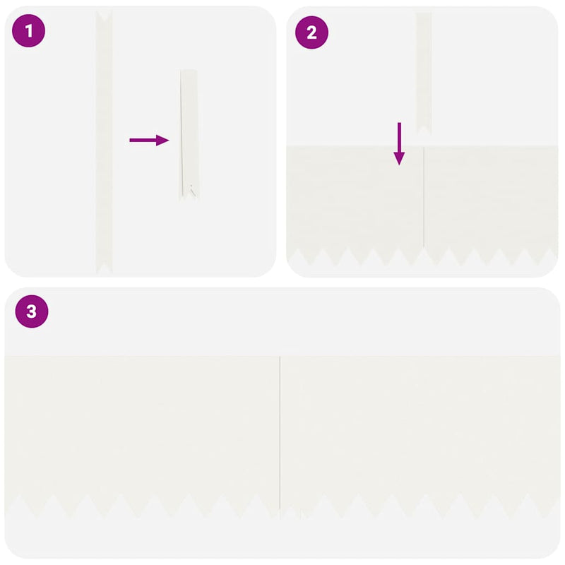 vidaXL Fűszegélyezés 30 pcs Fehér 100 x 0.05 x 20 cm