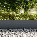vidaXL Fűszegélyezés 50 db 100 x 0,05 x 30 cm Hidegen hengerelt acél