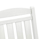 vidaXL Kerti hintaszék 2 pcs Fehér 70 x 92 x 108cm Műanyag