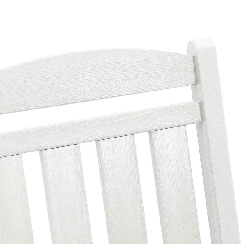 vidaXL Kerti hintaszék 2 pcs Fehér 70 x 92 x 108cm Műanyag