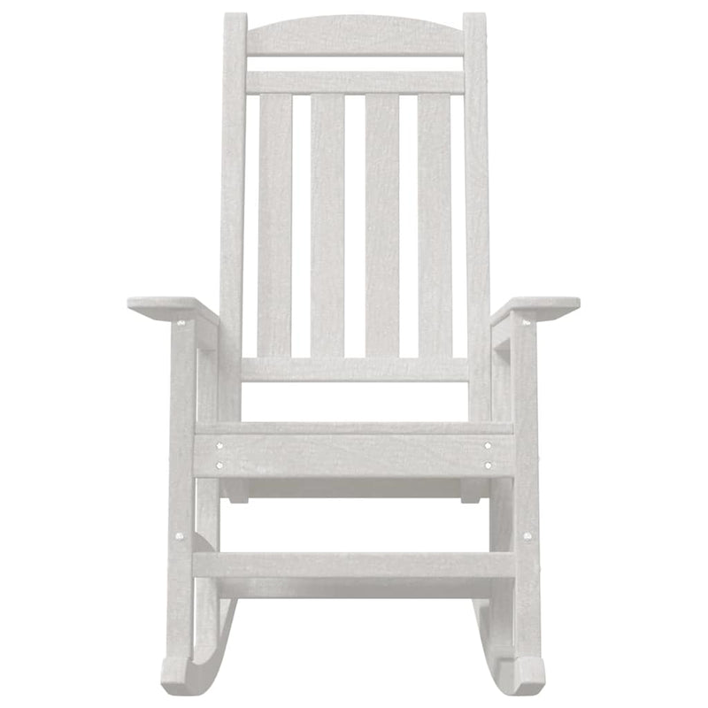 vidaXL Kerti hintaszék 2 pcs Fehér 70 x 92 x 108cm Műanyag