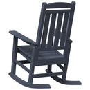 vidaXL Hintaszék 2 pcs Tengerészkék 92 x 70 x 108 cm Polietilén