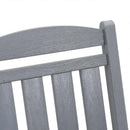 vidaXL Hintaszék 2 pcs Világosszürke 92 x 70 x 108 cm Polietilén