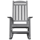 vidaXL Hintaszék 2 pcs Világosszürke 92 x 70 x 108 cm Polietilén