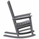 vidaXL Hintaszék 2 pcs Világosszürke 92 x 70 x 108 cm Polietilén