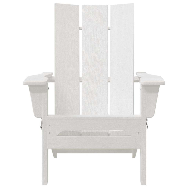 vidaXL Kerti pihenő bútor 2 pcs Fehér 74.5 x 80.5 x 90cm Műanyag