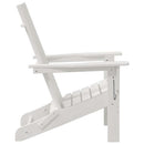 vidaXL Kerti Szék 2 pcs Fehér 80.5 x 74.5 x 92 cm Polietilén