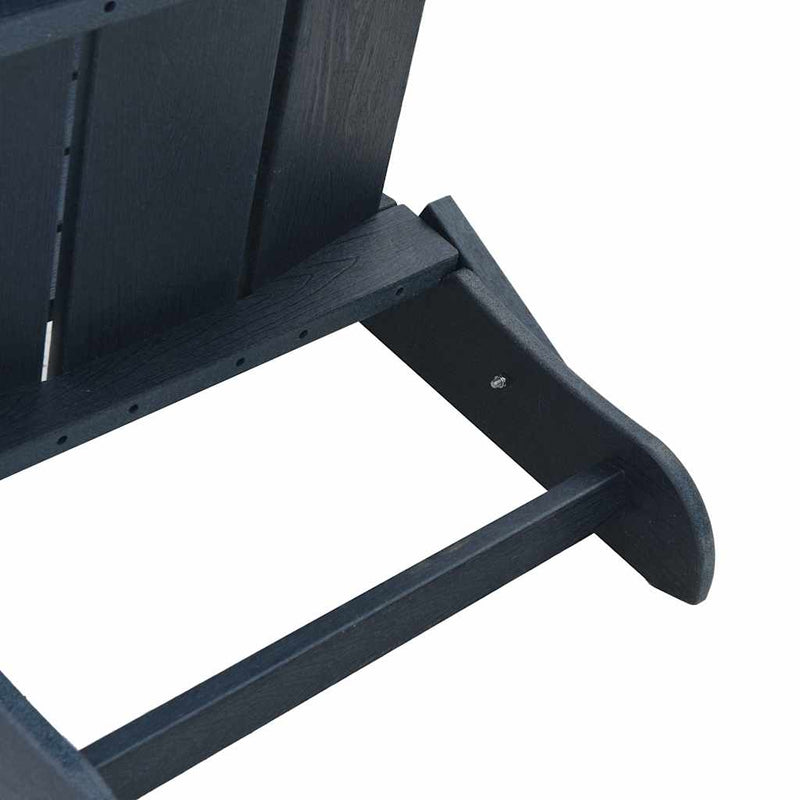 vidaXL Kerti pihenő bútor 2 pcs Tengerészkék 74.5 x 80.5 x 90cm