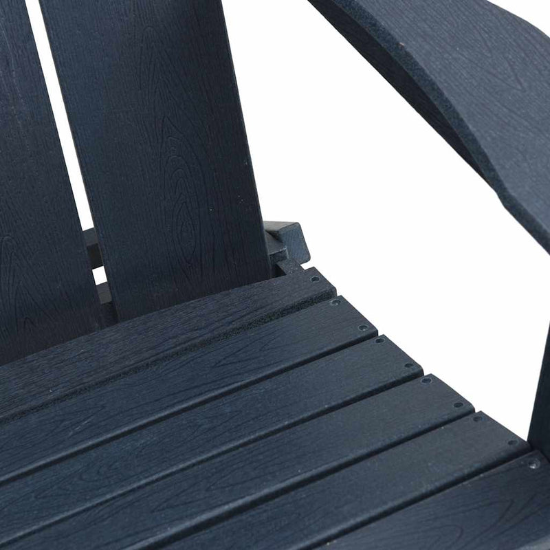 vidaXL Kerti pihenő bútor 2 pcs Tengerészkék 74.5 x 80.5 x 90cm