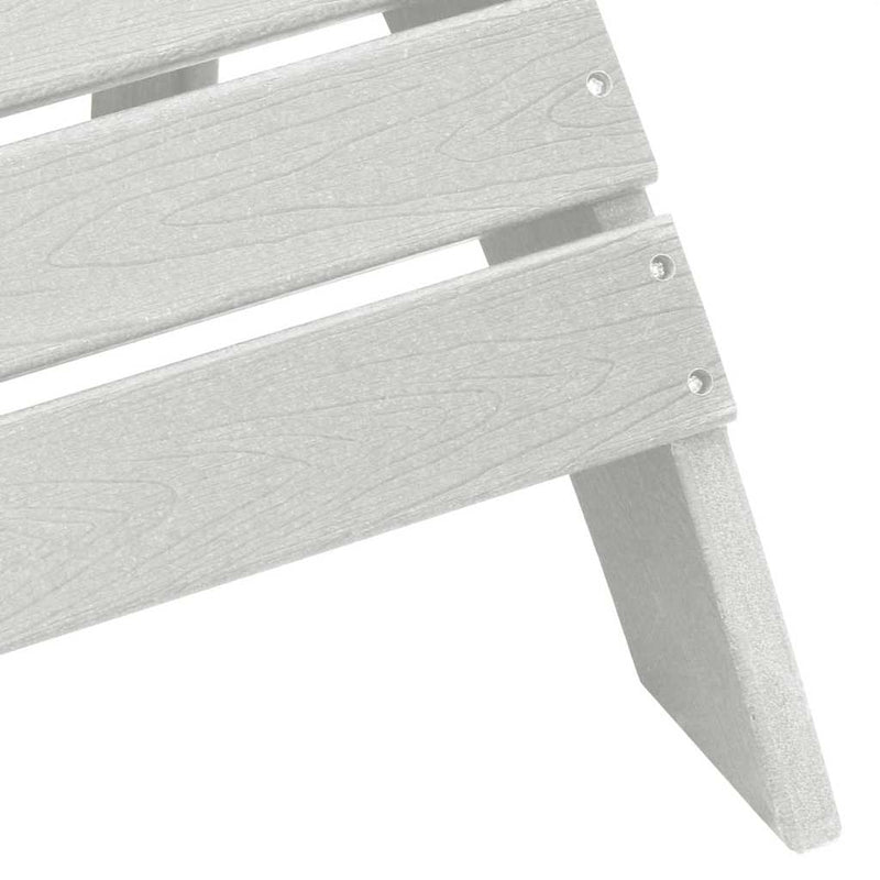 vidaXL Kerti pihenő bútor 2 pcs Fehér 74 x 82 x 90cm Műanyag