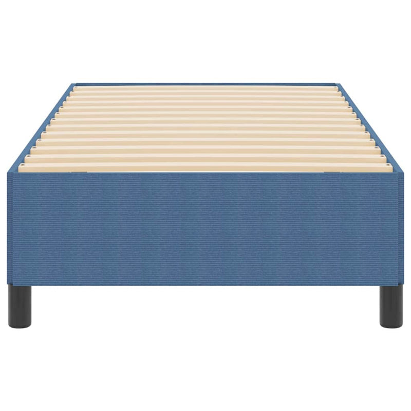 vidaXL Ágykeret Kék 80 x 200 cm Bársony anyag