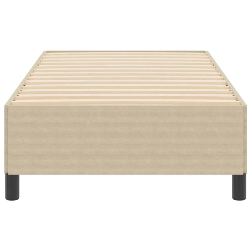 vidaXL Ágykeret Szürke zöld 80 x 200 cm Bársony anyag