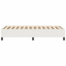 vidaXL Boxrugós ágy Krémszínű 90 x 190 cm Bársonyos szövet