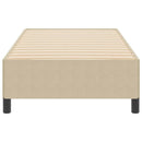 vidaXL Ágykeret Szürke zöld 90 x 190 cm Bársony anyag