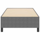 vidaXL Boxrugós ágy Világosszürke 90 x 200 cm Bársonyos szövet