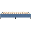 vidaXL Ágykeret Kék 90 x 200 cm Bársony anyag