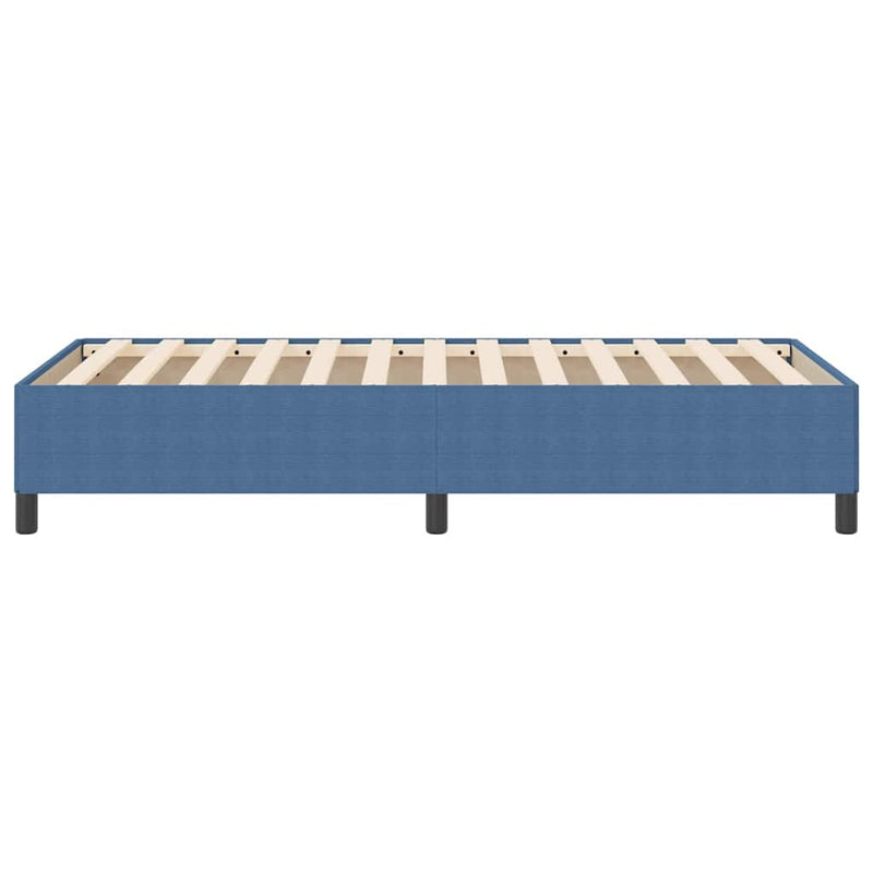 vidaXL Ágykeret Kék 90 x 200 cm Bársony anyag