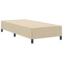 vidaXL Boxrugós ágy Szürke zöld 100 x 200 cm Bársonyos szövet