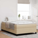 vidaXL Boxrugós ágy Szürke zöld 120 x 190 cm Bársonyos szövet
