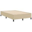 vidaXL Boxrugós ágy Szürke zöld 120 x 190 cm Bársonyos szövet