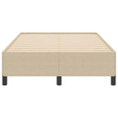 vidaXL Ágykeret Szürke zöld 120 x 190 cm Bársony anyag