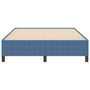 vidaXL Ágykeret Kék 140 x 200 cm Bársony anyag