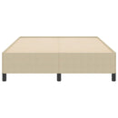 vidaXL Ágykeret Szürke zöld 140 x 200 cm Bársony anyag