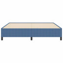 vidaXL Ágykeret Kék 180 x 200 cm Bársony anyag